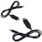 KEXIAO Câble d'alimentation USB vers DC 5,5 x 2,1 mm 5 V à 9 V/12 V pour routeurs, caméras avec protections contre les surcharges 100 cm