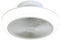 Sulion - Ventilador de Techo UFO SLM – Motor DC, Luz LED 44W Regulable, 6 Velocidades, 4400lm, Función Memoria, Silencioso, Palas Blancas Ocultas, Diseño Compacto, Blanco Mate