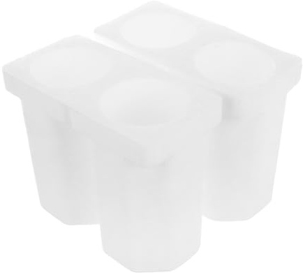 UKCOCO Boîte Mousse Protectrice pour Bouteilles de Vin Isolation Haute Densité Anti-Chocs Transport Sécurisé pour Déménagement et Stockage