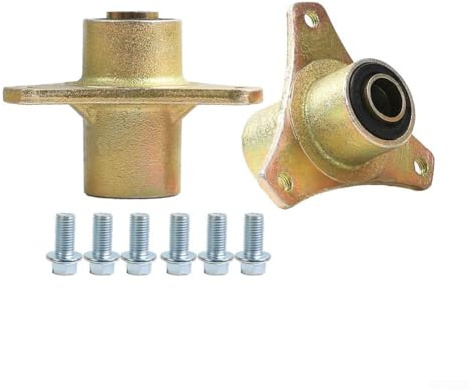 Bebykilemi Mozzo ruota anteriore con foro dell'asse da 17 mm e modello a 3 perni per ATV 50cc-250cc ATV Dirt Bike Kart Triciclo Dolly Cart e montaggio UTV