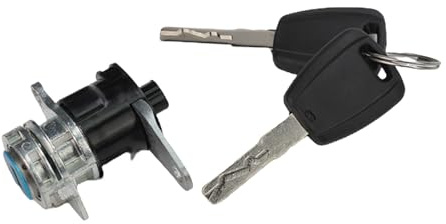 MuchLuckystar Serratura a cilindro con 2 chiavi per Fiat Ducato, Boxer, jumper e relè 2006-2021, ricambio diretto