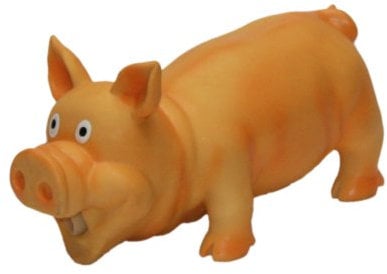 Nobby Latex Schwein, braun 21 cm, 1 Stück