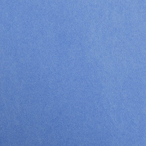 Clairefontaine - Ref 97378C - Maya Coloured Smooth Drawing Paper (Pack of 25 Sheets) - 120gsm Paper - A4 (29.7 x 21cm) - Royal Blue Colour - Deep Dyed, Acid Free, pH Neutral