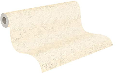 A.S. Création WTD 169259 OK Papier peint non tissé Beige uni 10,05 x 0,53 m