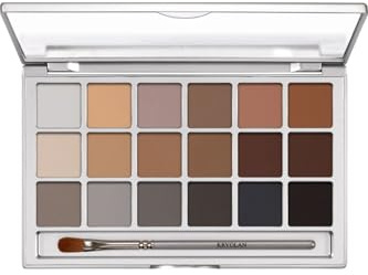 Kryolan Eye-Shadow-Palette VARITY mit 18 irisierenden Farbtönen (20g), V2