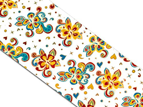 magic foil transfer film Chrome Foil for Nail Art and Nail Design Flower Hibiscus Flowers Blossom