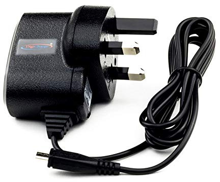 UK Mains Travel AC Home Wall House Charger For Garmin Drive 52 40LM 50 51LMT-S 60LM 61 DriveSmart 55 65 70LMT-D 50LM 50 51 60LM 61 LMT-S DriveAssist 50 Camper 780 785 Dezl LGV700 CamperVan GPS Sat Nav