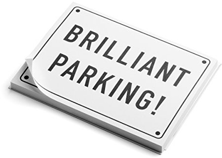 corpus delicti :: Selbstklebende Haftnotizen – BRILLIANT PARKING