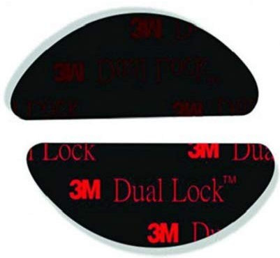 StickersLab - Adesivo per fissaggio Telepass originale 3M Dual Lock, colore: Nero (4)
