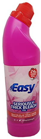 Easy Seriously Thick Bleach Pink Bottle 750ml