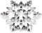 Yumira 3D Schneeflocke Ausstecher, Edelstahl Keksausstecher Kuchenform Mehrzweck Schneeflocke Form DIY, Keks, Schokolade Fondant