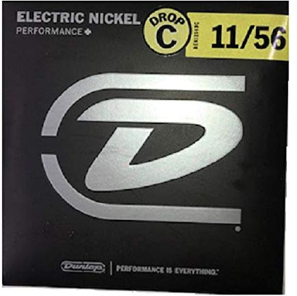 JIM DUNLOP Cuerdas para Guitarra Eléctrica Electric Nickel 11-56 Drop C