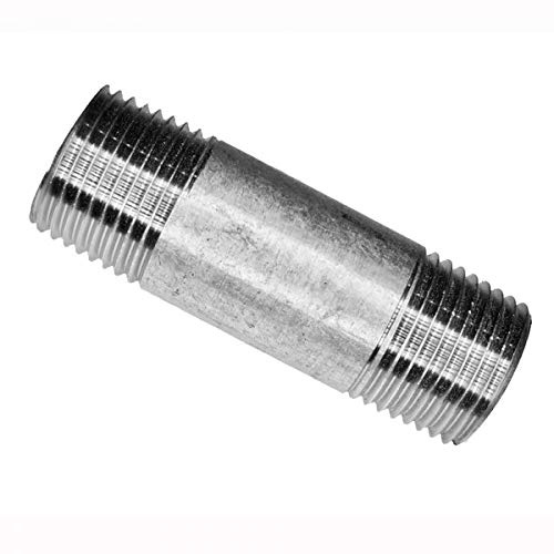 Rohrdoppelnippel 1 1/2 x 300 mm - Fitting aus Stahlrohr verzinkt - Formteil Nr.530