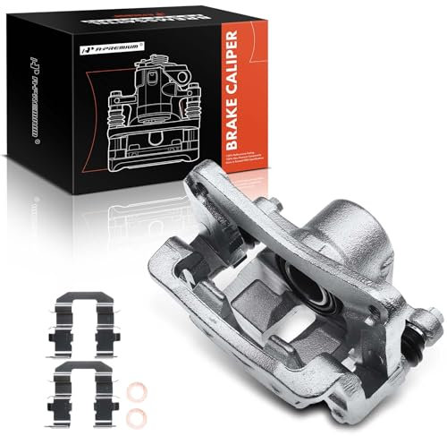 A-Premium Disc Brake Caliper Assembly with Bracket Compatible with Hyundai Veracruz 2007-2012 Rear Driver Side