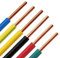 Jinchao-Filo di Rame 17 AWG 1mm2, Cavo di Rame Anime Rigido Singolo, Cavo Elettrico Isolato in PVC Cablaggio Elettrico, Cavi Colorati Accessori per apparecchiature (Color : Blue, Length : 5m)