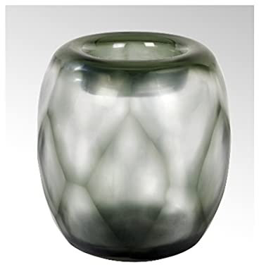 Lambert - Vase, Blumenvase - Bononi - Glas - Farbe: turmalin - (ØxH) 20 x 22,5 cm