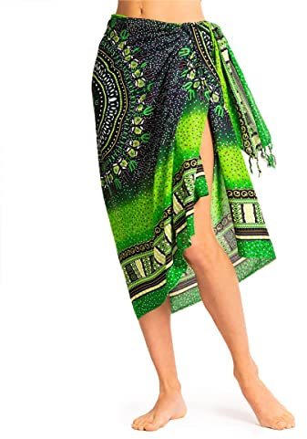 PANASIAM Sarong Maoi 03, 165x113cm, green tones