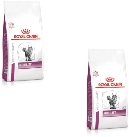 Royal Canin Veterinary Mobility | Doppelpack | 2 x 400 g | Trockenfutter für Katzen | Zur Unterstützung der Beweglichkeit | Nährstoffkomplex für die Gelenke | Mit Grünlippmuschel
