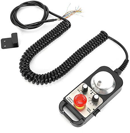 CNC 5 V 4 ejes Wired MPG remolque electrónico controlador de volante para Siemens