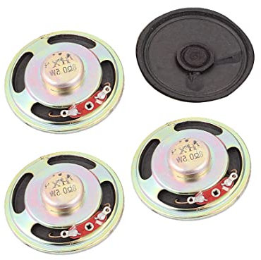 PATIKIL 0,5W 8 Ohm 50mm Dia Interno Magnete Altoparlante Altoparlante 4pz