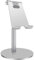PJP Electronics 360° Rotating Tablet & Phone Desk Stand - Compatible with iPad, iPhone, Switch (Silver)