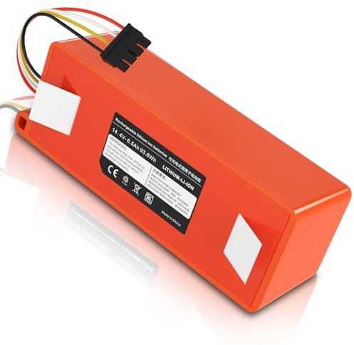 Homesuit 14,4V 6500mAh Batteria di Ricambio per Xiaomi Roborock S5 S50 S51 S55 S6 S7 Xiaowa E20 E25 E35 Xiaomi Mijia Robot Aspirapolvere