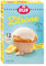 RUF Zitronen Muffins Backmischung, fruchtige American Style Muffins mit Zitronenglasur, einfache Zubereitung, 12 Muffin-Förmchen inklusive
