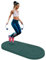 LaiEr Springseilmatte, Knieschutz, Stoßdämpfung, Springseil, Matte, Fitness-Trainingsmatte, rutschfest für Zuhause, Fitnessstudio (Green,140 x 62 x 30 mm)