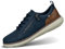 bugatti Herren EIN klassischer Sneaker mit Einer leichten Sohle und Zipper, dunkelblau, 43 EU