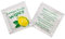Wet Wipes 250 x Fresh Lemon Scented Handy Wet Wipes Individually Wrapped Antibacterial Tissue Paper Napkin Sachets - Takeaway Travel Friendly Multi Purpose Party Face Camping Food Tissue