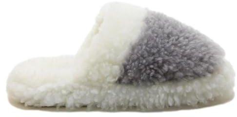 Heavenly Feet Pillow Mule Fluffy Slippers, Memory Foam, Faux Wool, Small/Medium/Large