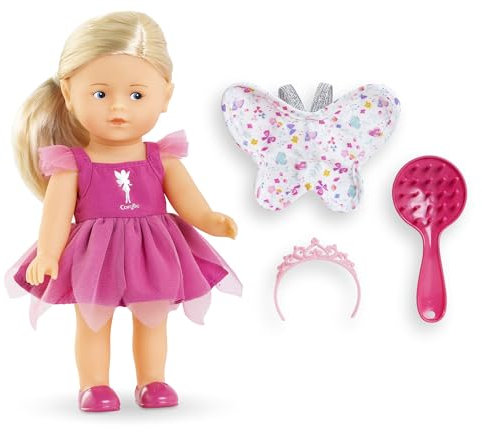 Corolle - Mes Mini Corollines, Coffret Rosy Fée, 20cm, dès 3 Ans, 9000240180
