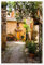 Mediterrane Gasse, Toskana Poster von Reiner Würz 40 x 60 cm Wandbilder Wanddeko