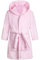 Lodunsyr Peignoirs de Bain Enfant Vêtements de Nuit Garçon Fille Peignoir Ultra Doux et Léger Serviette de Bain Capuche Rose 6-7 Ans