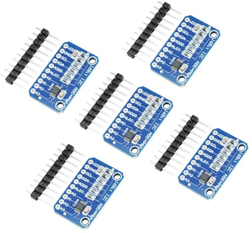 AYWHP 5PCS 16 Bit 4 Kanal I2C IIC ADC Analog Digital Wandler,PGA Wandlermit programmierbarem Verstärkungsverstärker Hochpräziser ADC-Wandler Entwicklungsboard