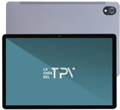 GEONPAD 11 Tablet Android 14 Octa-Core 6GB+6GB RAM Ampliable 128GB Pantalla HD Altavoces Cuádruples 6000mAh Cámaras 13MP+5MP WiFi LTE Color Gris (Tablet)