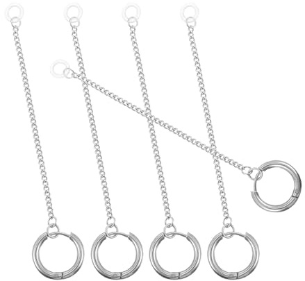 WATIIFUFU Kabellose Ohrclips mit Anti Verlust Funktion aus Titanstahl 5 Stück Ohrhaken Verbinder für Funk Headset Robust und Geeignet für Sport und Outdoor