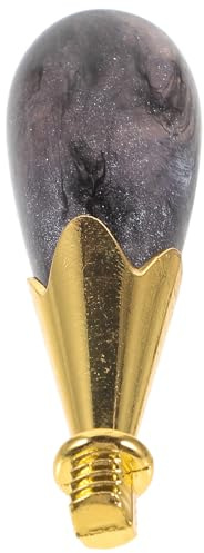 Hoement Resin Stamp Handle für Wachssiegel DIY kompatibel mit Diversen Siegelköpfen Bequeme Griffsicherheit aus Resin allegierung Inkl