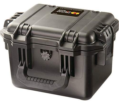 PELI Storm IM2075 Kleiner Wasserdichter Koffer für Kameraequipment, 8L Volumen, Mit Schaumstoffeinlage (Anpassbar), Schwarz