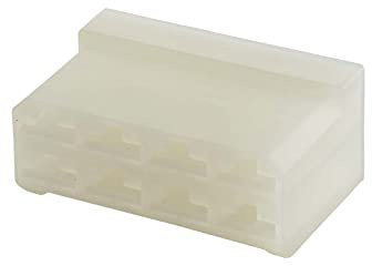 HELLA 8JD 008 151-061 Steckgehäuse - 8-polig - Stecker: Flachsteckhülse
