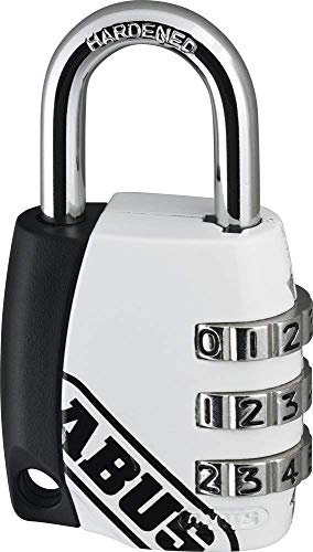 Abus 155/30 WHITE B - Candado combinación 30mm 3 dígitos surtido blanco blister