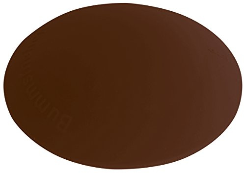 Alpertec Türstopper Türpuffer Nylon selbstklebend, Durchmesser 40 mm, braun, 32274610K1