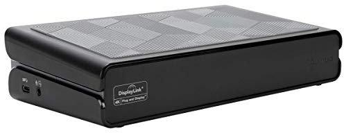 Targus Universal USB 3.0 Dual Video DV4K Laptop Docking Station with Charging Power & 5 USB 3.0 Ports, for PC, Mac, & Android (DOCK177USZ)