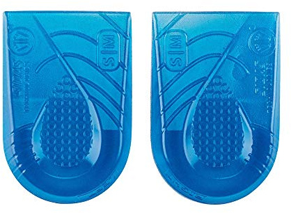 Fersenkissen SIDAS Gel Bone Steckdosen Pads, blau, Small/Medium