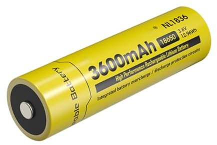 WPHH NL1835 3500Mah 3.6V 12.6Wh Batterie Rechargeable, Piles De Performance À Décharge Élevée avec Protection,2pcs