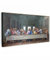 MuchoWow Leinwand Bilder, Einzigartige Wanddeko mit Rahmen, Das letzte Abendmahl - Leonardo da Vinci, Wandbilder Wohnzimmer, Deko Schlafzimmer 80x40 cm