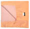 Hipster Schal aus 100% Wolle Herrenschal Damenaschal Alpakaschal, eleganter Winterschal Wollschal aus feiner 100% Alpaka Wolle, weich, warm, pures elegantes Naturhaar unisex (orange zweifarbig)
