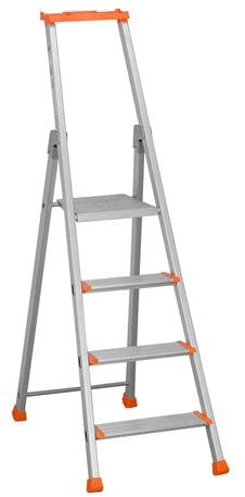 Escalux Escabeau Professionnel Batilux X 460, 4 Marches