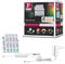 Paulmann 78865 LED Stripe MaxLED 250 Basisset Smart Home Zigbee 1,5m IP44 9W 300lm 30LEDs/m RGBW+ 24VA dimmbar Silber Kunststoff