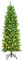 GiantexUK 5FT/6FT Pre Lit Premium Christmas Tree, Green Xmas Tree with 150/250 LED Lights, Metal Stand & 300/743 Branch Tips, Artificial Holiday Tree for Indoor Decoration (6FT)
